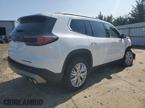 2024 GMC Acadia FWD Elevation z VIN 1GKENKKS8RJ151942, wystawiony jako Copart lot #70185454 z przebiegiem 1043 mil mil oraz Szkoda całkowita • Salvage title. Historia ofert i sprzedaży dostępna na DreamBid. Obrazek 3.