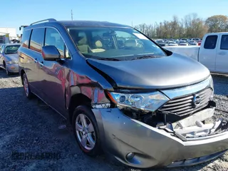 2017 Nissan Quest SV with VIN JN8AE2KP9H9165133, listed as a IAAI auction lot 41789379 with 131,063 mi miles. Bid and sale history available at carsss.com. Image 6.