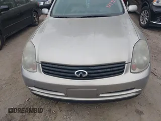 2003 Infiniti G35 with VIN JNKCV51E63M327729, listed as a IAAI auction lot 41970704 with 153,240 mi miles and . Bid and sale history available at DreamBid. Image 6.