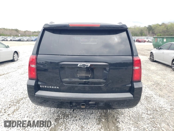 2016 Chevrolet Suburban LT with VIN 1GNSCHKC0GR409411, listed as a Copart auction lot 50060555 with 93,829 mi miles and Salvage Title. Bid and sale history available at carsss.com. Image 6.