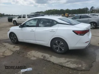 2021 Nissan Sentra SV with VIN 3N1AB8CV1MY280854, listed as a Copart auction lot 50666145 with 50,345 mi miles and Salvage Title. Bid and sale history available at DreamBid. Image 2.