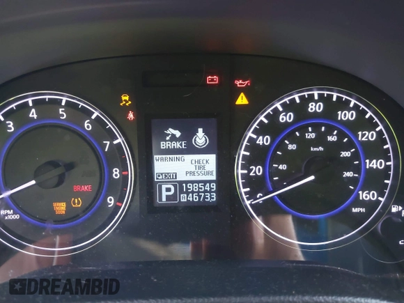 2013 Infiniti G37 Journey with VIN JN1CV6AP1DM306235, listed as a IAAI auction lot 42072591 with 198,549 mi miles and . Bid and sale history available at DreamBid. Image 7.