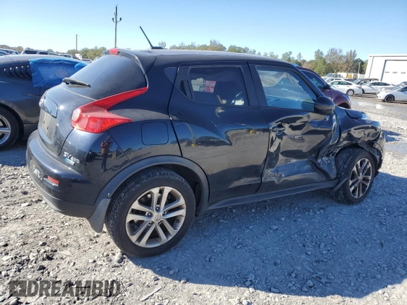 2013 Nissan Juke Nismo with VIN JN8AF5MV2DT219962, listed as a Copart auction lot 81931834 with 139,448 mi miles and Salvage Title. Bid and sale history available at DreamBid. Image 3.