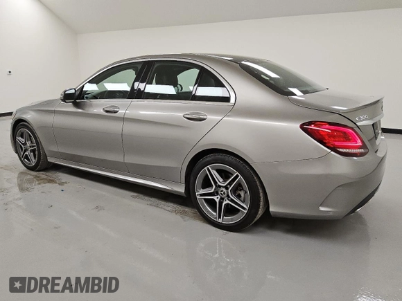 2020 Mercedes-Benz C 300 with VIN 55SWF8EB8LU323346, listed as a Copart auction lot 50419325 with 44,605 mi miles and Clean Title. Bid and sale history available at DreamBid. Image 2.