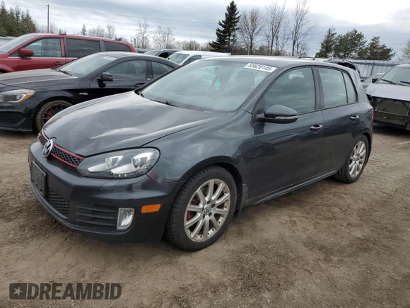 2012 Volkswagen GTI with VIN WVWHV7AJ2CW333046, listed as a Copart auction lot 55628145 with 140,280 mi miles and Clean title. Bid and sale history available at DreamBid. Image 1.