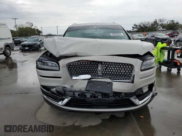 2019 Lincoln Nautilus Standard с VIN 2LMPJ6J90KBL42738, выставлен на аукционе Copart как лот 78929354 с пробегом 58 098 миль миль и Списание • Salvage title. История ставок и продаж доступна на DreamBid. Изображение 5.