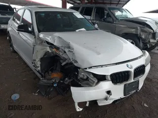 2013 BMW 3 Series 328i with VIN WBA3A5G56DNP21292, listed as a IAAI auction lot 41744463 with 1 mi miles. Bid and sale history available at carsss.com. Image 1.