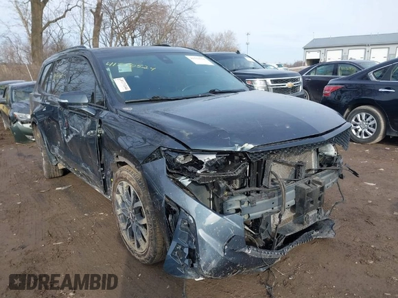 2021 Cadillac XT6 AWD Sport with VIN 1GYKPHRS9MZ104411, listed as a IAAI auction lot 41550524 with 32,140 mi miles. Bid and sale history available at carsss.com. Image 1.