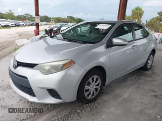 2015 Toyota Corolla L with VIN 2T1BURHE5FC461887, listed as a IAAI auction lot 42560992 with 176,660 mi miles and . Bid and sale history available at DreamBid. Image 2.