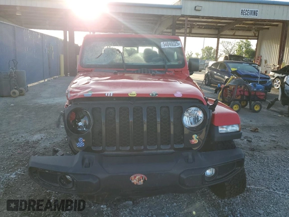 2023 Jeep Gladiator Freedom z VIN 1C6HJTAG4PL507772, wystawiony jako Copart lot #54849325 z przebiegiem 31 036 mil mil oraz Nie do naprawy • Non repairable. Historia ofert i sprzedaży dostępna na DreamBid. Obrazek 5.