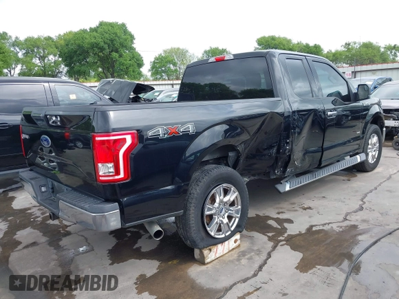 2017 Ford F-150 XL z VIN 1FTEX1EP5HFC75756, wystawiony jako IAAI lot #41879649 z przebiegiem 97 076 mil mil oraz . Historia ofert i sprzedaży dostępna na DreamBid. Obrazek 6.