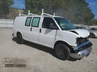 2008 Chevrolet Express Cargo Van with VIN 1GCGG25C181111770, listed as a Copart auction lot 72140084 with 0 mi miles and Clean Title. Bid and sale history available at carsss.com. Image 4.