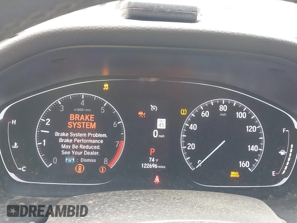 2021 Honda Accord Touring z VIN 1HGCV2F92MA020218, wystawiony jako IAAI lot #41827116 z przebiegiem 122 696 mil mil oraz . Historia ofert i sprzedaży dostępna na DreamBid. Obrazek 7.