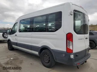 2015 Ford Transit Wagon XL with VIN 1FBAX2CM9FKA64565, listed as a Copart auction lot 52207435 with 186,751 mi miles and Salvage Title. Bid and sale history available at carsss.com. Image 2.