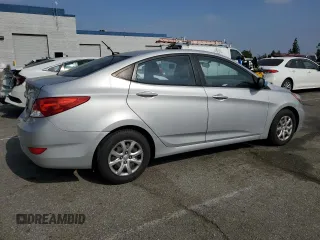 2014 Hyundai Accent GLS with VIN KMHCT4AE5EU621011, listed as a Copart auction lot 53577135 with 157,172 mi miles and Clean Title. Bid and sale history available at carsss.com. Image 3.