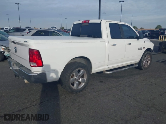 2015 Ram 1500 Big Horn with VIN 1C6RR6GT3FS577786, listed as a IAAI auction lot 41517086 with 122,924 mi miles. Bid and sale history available at carsss.com. Image 4.
