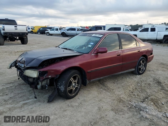 1997 Honda Accord LX with VIN 1HGCD5637VA275710, listed as a Copart auction lot 69041584 with 197,622 mi miles and Salvage Title. Bid and sale history available at carsss.com. Image 1.