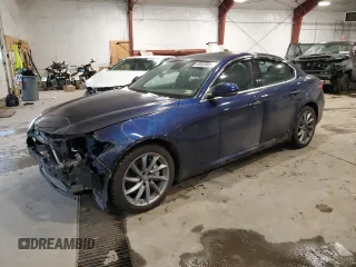 2017 Alfa Romeo Giulia with VIN ZARFAEDN3H7555592, listed as a Copart auction lot 85649684 with 50,705 mi miles and Salvage title. Bid and sale history available at DreamBid. Image 1.