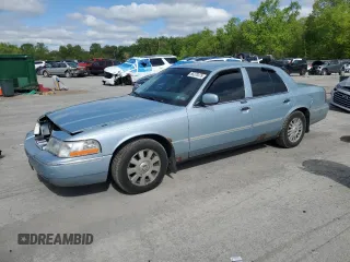 2005 Mercury Grand Marquis LS Premium z VIN 2MEHM75W85X612581, wystawiony jako Copart lot #56370475 z przebiegiem 180 838 mil mil oraz Szkody całkowita. Historia ofert i sprzedaży dostępna na DreamBid. Obrazek 1.