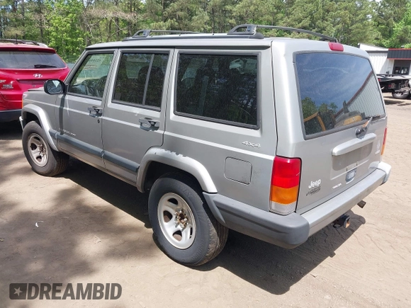 2000 Jeep Cherokee z VIN 1J4FF48S5YL138739, wystawiony jako IAAI lot #42109922 z przebiegiem 199 621 mil mil oraz . Historia ofert i sprzedaży dostępna na DreamBid. Obrazek 3.