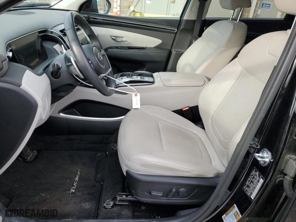 2023 Hyundai Tucson Hybrid SEL Convenience with VIN KM8JFCA11PU094738, listed as a Copart auction lot 44383475 with NaN miles and Salvage Title. Bid and sale history available at carsss.com. Image 7.