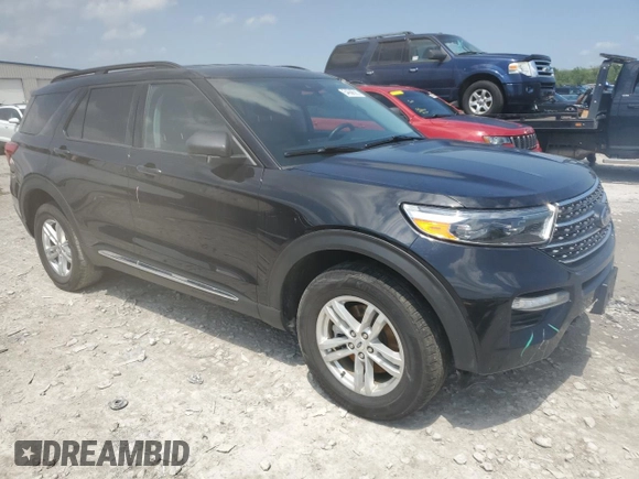 2022 Ford Explorer XLT z VIN 1FMSK8DH6NGA80965, wystawiony jako Copart lot #54668565 z przebiegiem 70 114 mil mil oraz Szkoda całkowita • Salvage title. Historia ofert i sprzedaży dostępna na DreamBid. Obrazek 4.