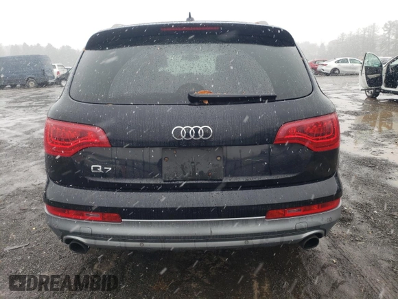2013 Audi Q7 3.0T Premium with VIN WA1CGAFE1DD015133, listed as a Copart auction lot 77566544 with 100,747 mi miles and Salvage Title. Bid and sale history available at carsss.com. Image 6.