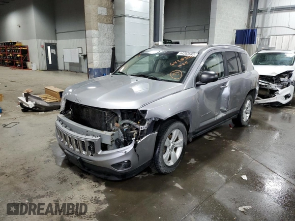 2016 Jeep Compass Sport with VIN 1C4NJDBB6GD798211, listed as a Copart auction lot 64283582 with 124,631 mi miles. Bid and sale history available at carsss.com. Image 2.