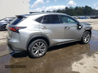 2016 Lexus NX 200t with VIN JTJYARBZ2G2037921, listed as a Copart auction lot 47117735 with 56,350 mi miles and Salvage Title. Bid and sale history available at DreamBid. Image 3.