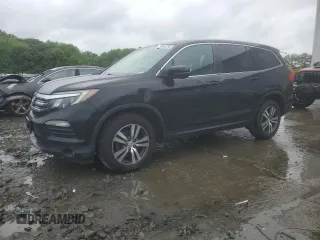2016 Honda Pilot EX-L with VIN 5FNYF6H59GB092712, listed as a Copart auction lot 56845765 with 155,898 mi miles and Salvage title. Bid and sale history available at DreamBid. Image 1.