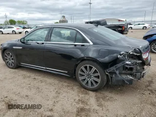 2018 Lincoln Continental Reserve with VIN 1LN6L9NP2J5601115, listed as a Copart auction lot 57074235 with 104,696 mi miles and Salvage title. Bid and sale history available at DreamBid. Image 2.