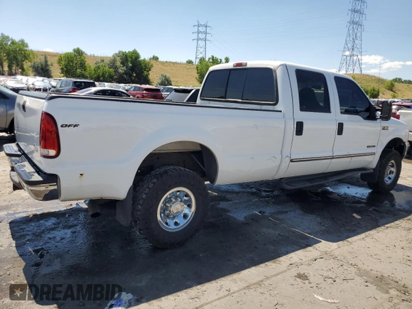 2000 Ford F-350 XL with VIN 3FTSW31F9YMA56877, listed as a Copart auction lot 62733624 with 120,595 mi miles and Salvage Title. Bid and sale history available at DreamBid. Image 3.