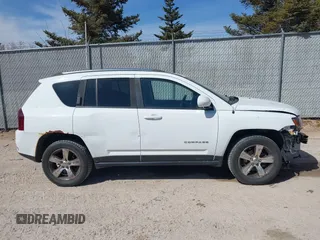 2016 Jeep Compass High Altitude with VIN 1C4NJDEB4GD767731, listed as a IAAI auction lot 41977400 with 99,890 mi miles and . Bid and sale history available at DreamBid. Image 13.