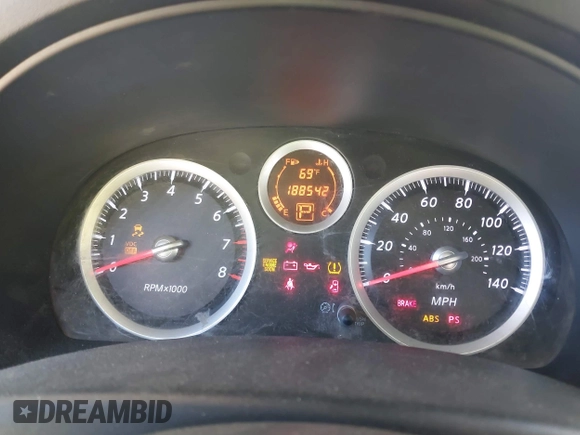 2010 Nissan Sentra SR with VIN 3N1AB6AP4AL633315, listed as a IAAI auction lot 41670611 with 188,542 mi miles and . Bid and sale history available at DreamBid. Image 7.