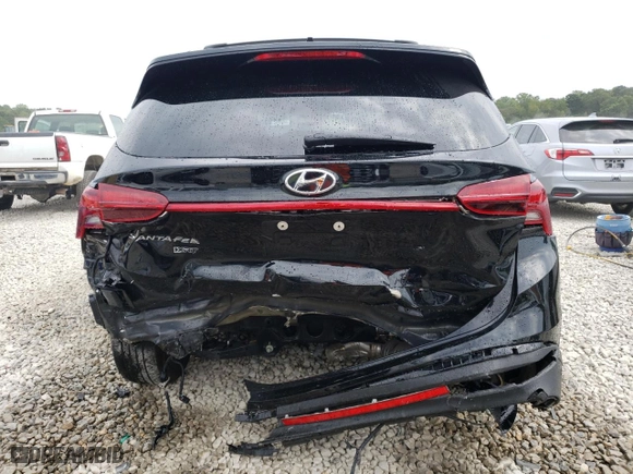 2023 Hyundai Santa Fe XRT with VIN 5NMS64AJ8PH611331, listed as a Copart auction lot 74737744 with 51,536 mi miles and Salvage Title. Bid and sale history available at carsss.com. Image 6.