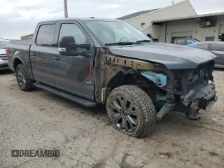 2016 Ford F-150 XLT with VIN 1FTEW1EG9GFC37867, listed as a Copart auction lot 52339545 with 61,361 mi miles and Salvage Title. Bid and sale history available at carsss.com. Image 4.