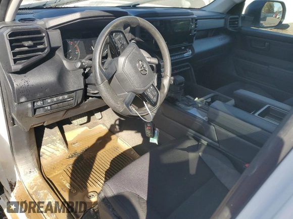 2023 Toyota Tundra SR with VIN 5TFKB5AA5PX021385, listed as a Copart auction lot 80594494 with Not provided miles and Non repairable. Bid and sale history available at DreamBid. Image 8.