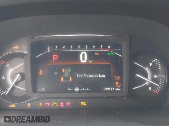 2022 Honda Passport TrailSport with VIN 5FNYF8H63NB028070, listed as a IAAI auction lot 41292236 with 39,177 mi miles and . Bid and sale history available at DreamBid. Image 7.