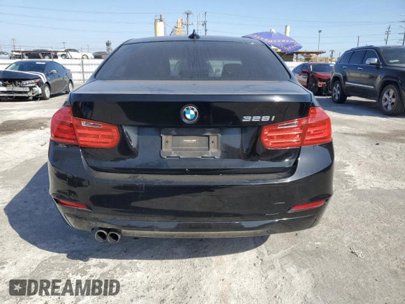 2013 BMW 3 Series 328i with VIN WBA3C1C54DF435198, listed as a Copart auction lot 62025995 with 254,441 mi miles and Salvage title. Bid and sale history available at DreamBid. Image 6.