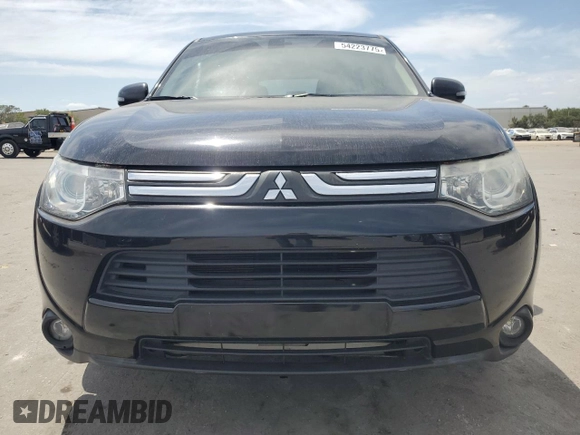 2014 Mitsubishi Outlander GT z VIN JA4JZ4AX7EZ017369, wystawiony jako Copart lot #54223775 z przebiegiem 131 555 mil mil oraz Szkoda całkowita • Salvage title. Historia ofert i sprzedaży dostępna na DreamBid. Obrazek 5.