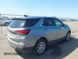 2023 Chevrolet Equinox LT with VIN 3GNAXKEG7PS168424, listed as a IAAI auction lot 42090742 with 39,967 mi miles and . Bid and sale history available at carsss.com. Image 4.