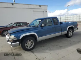 2004 Dodge Dakota SLT with VIN 1D7GL42N14S527972, listed as a Copart auction lot 86841454 with 150,784 mi miles and Salvage title. Bid and sale history available at DreamBid. Image 1.