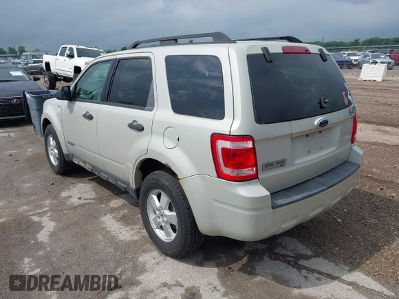 2008 Ford Escape XLT with VIN 1FMCU03148KA50269, listed as a IAAI auction lot 42362817 with 184,379 mi miles and . Bid and sale history available at DreamBid. Image 3.