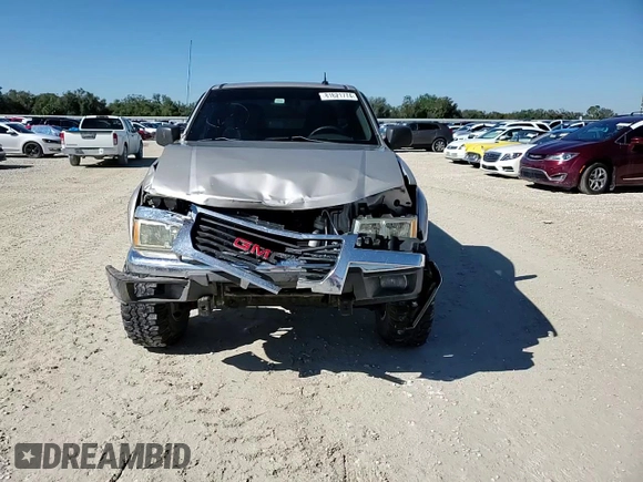 2004 GMC Canyon SLE Z71 with VIN 1GTDS146948128941, listed as a Copart auction lot 81621774 with 177,331 mi miles and Salvage Title. Bid and sale history available at carsss.com. Image 11.