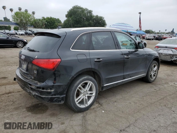 2016 Audi Q5 Premium with VIN WA1C2AFP7GA150963, listed as a Copart auction lot 52000675 with 155,998 mi miles and Salvage title. Bid and sale history available at DreamBid. Image 3.