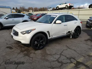 2011 Infiniti FX with VIN JN8BS1MW1BM170035, listed as a Copart auction lot 83537414 with Not provided miles and Salvage title. Bid and sale history available at DreamBid. Image 1.