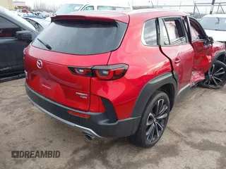 2024 Mazda CX-50 2.5 Turbo with VIN 7MMVABXY5RN237707, listed as a IAAI auction lot 41592479 with 32,571 mi miles. Bid and sale history available at carsss.com. Image 4.