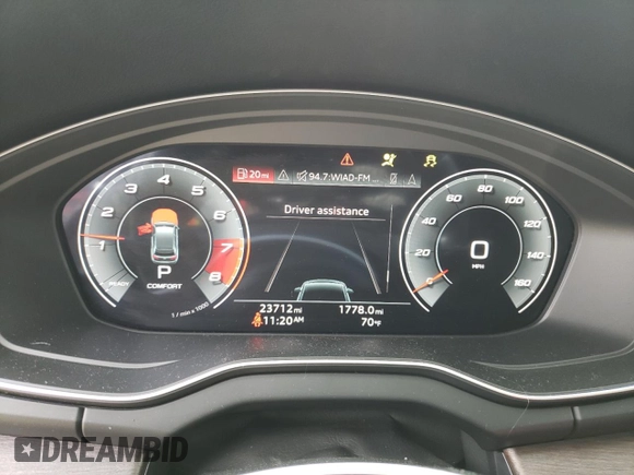 2021 Audi Q5 Prestige с VIN WA1CAAFY1M2028262, выставлен на аукционе Copart как лот 49660305 с пробегом 23 712 миль миль и Списание • Salvage title. История ставок и продаж доступна на DreamBid. Изображение 9.