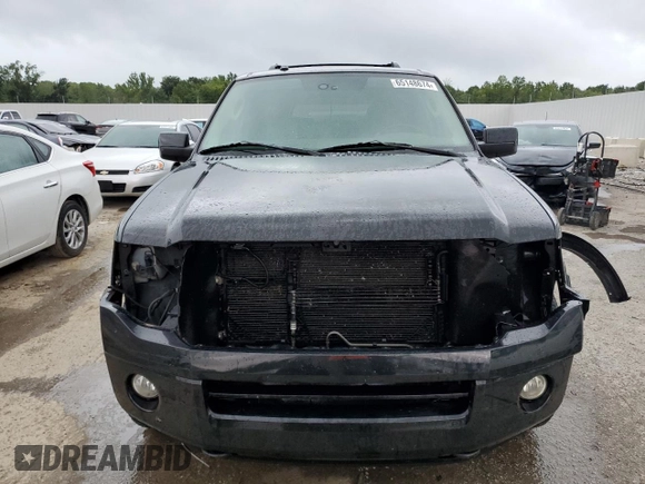 2011 Ford Expedition EL Limited with VIN 1FMJK2A5XBEF04187, listed as a Copart auction lot 65148674 with 159,421 mi miles and Non Repairable. Bid and sale history available at carsss.com. Image 5.