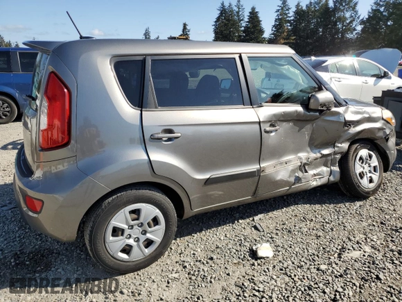 2013 Kia Soul with VIN KNDJT2A55D7504509, listed as a Copart auction lot 54067165 with 112,494 mi miles and Salvage Title. Bid and sale history available at carsss.com. Image 3.